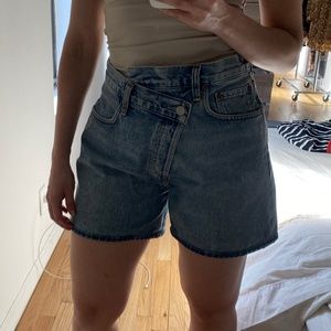 Agolde Criss Cross Shorts
